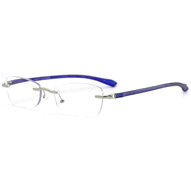 Dachuan Optical DRM368009 China Supplier Rimless Metal Reading Glasses With Metal Hinge (12)